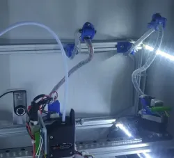 Cable Dangler - suspension for cables in motion