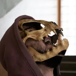 Cat Skull Mask ARTICULATED