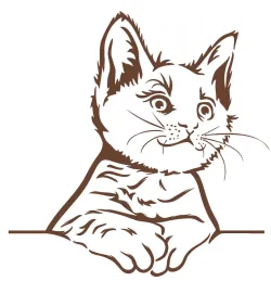 Cat stencil 6
