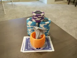 Charmed Snake Poker Card Capper