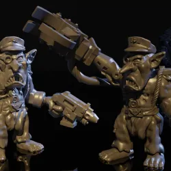 Cyber Goblin inspired in the great commander of humanity empire