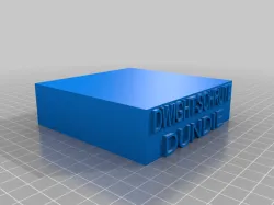 Dwight Schrute Dundie Base