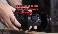 Elegoo Saturn 2 and 8k Quick Release Air Heater