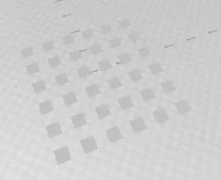 Ender3 (235x235 bed) Leveling/Z-Offset Test Print