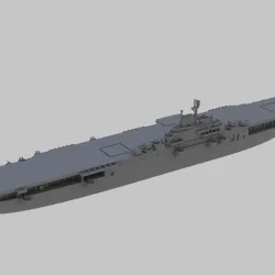Essex class Carrier WW2 scale model
