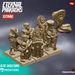Eternal Pharaohs Revive: Elite Skeletons (10/15mm)