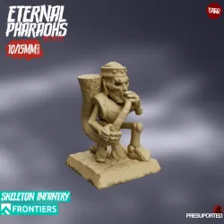 Eternal Pharaohs Revive: Skeleton Infantry (10/15mm)