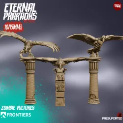 Eternal Pharaohs Revive: Zombie Vultures (10/15mm)