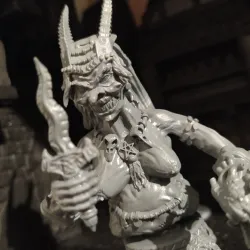 Evil Witch Bust