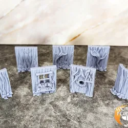 Fairy Hut Walls x7