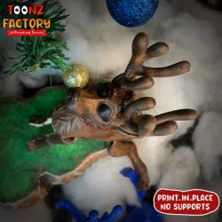 FLEXY PRINT-IN-PLACE REINDEER ARTICULATED