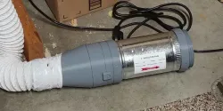 Fume Extractor Inline Fan and HEPA Filter Holder