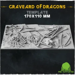 Graveard of Dragons (Big Set) - Wargame Bases & Toppers 2.0