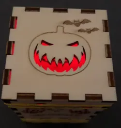 halloween lantern laser and 3d