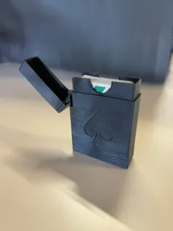 Hinged Playing Card Storage Box