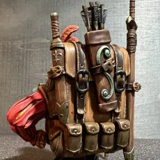 Human Rich Merchant - Bust