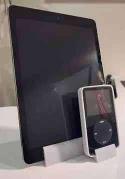 iPod and iPad stand