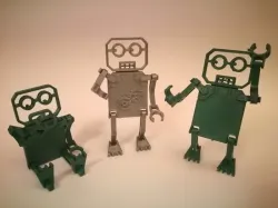 Jeff - Robot Business Card - Keep Calm Build Robots