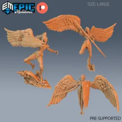 Justice Hills Set / Angel & Heaven Encounters / Winged Beasts Collection / Pre-Supported