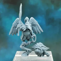 Karasu Tengu and Pet - Myogibo, Kotengu Philosopher and Mametama, Bearded Shishi (Pre-supported)
