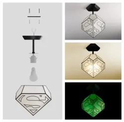 Kids Superman lamp - LARGE