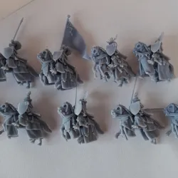 Knights of the Grail miniatures (32mm, modular)