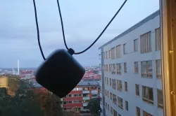 Lamp shade for window or wall