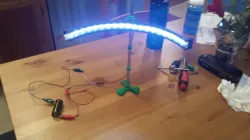 LED array stand