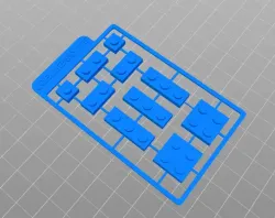 Lego Bricks - Kit Card