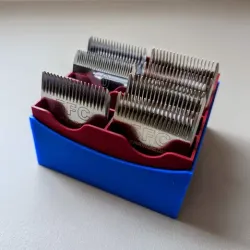 Lid for Clipper Blades Holder ( Pet Grooming, Barbers, Stylists, Cosplay)