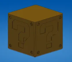 Mario Question Mark Vase (Vase Mode)