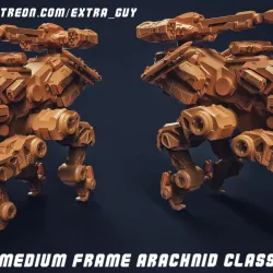 Mech Arachnid Class Medium Frame over 100mm
