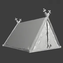 Medieval Crusader Tent - Nordic style
