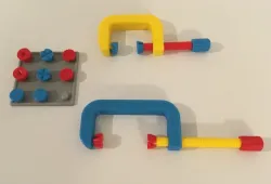 Mini C-Clamp (with interchangeable end-caps)