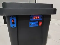 Mini digital voltmeter panel mount