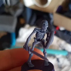 Modular Skeleton Miniatures