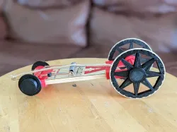 Mousetrap speedster car