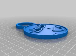 Mr. Smiley Keychain