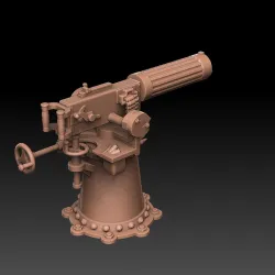 Navy Maxim Gun
