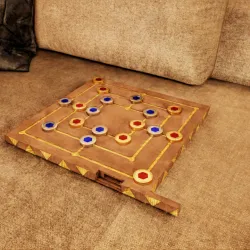 NINE MAN’S MORRIS BOARDGAME