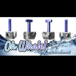 OH WHALE Tippi Tree Ornament