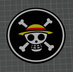 One piece coaster
