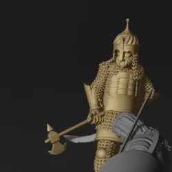 Ottoman sipahi and Aragonese mercenary