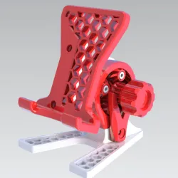 Phone Stand with Planetary Mechanism