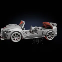 Police Car Zombie Trampler