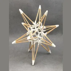 polyhedra star ( ninth stellation of icosahedron )