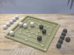 portable magnetic mulino filetto the mill game