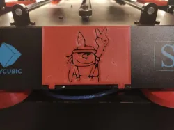 Printable display cover I3 Mega