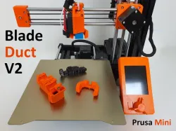 Prusa Mini Detachable Cooling Duct Assembly V2