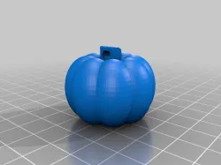 Pumpkin Keychain
